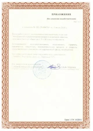 Свидетельство о допуске к работам повышенной опасности