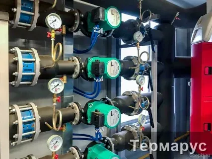 Насосы для блочно-модульной котельной газовой в Азове — фото установки