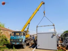 Погрузка газовой котельной