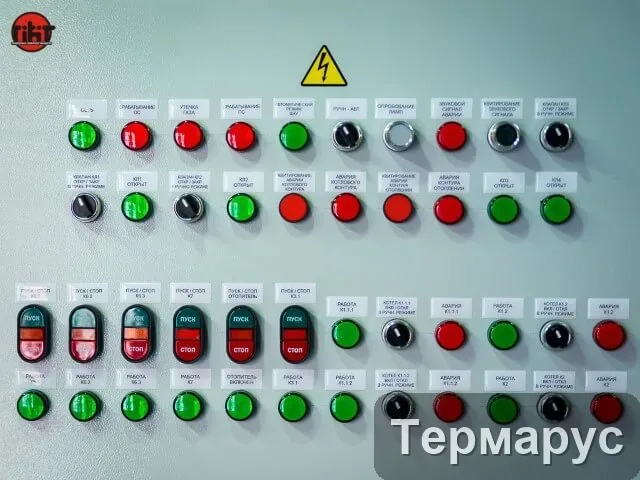 Блочно-модульная котельная районная на газу в Новокубанск — фото панели управления