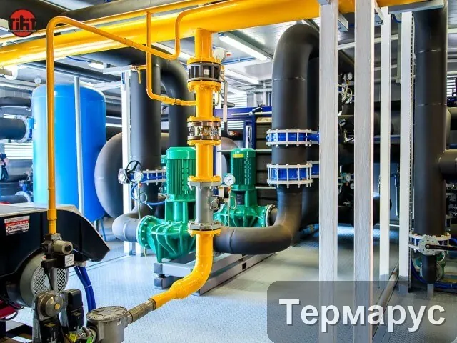 Блочно-модульная котельная районная на газу в Новокубанск — фото трубопроводов