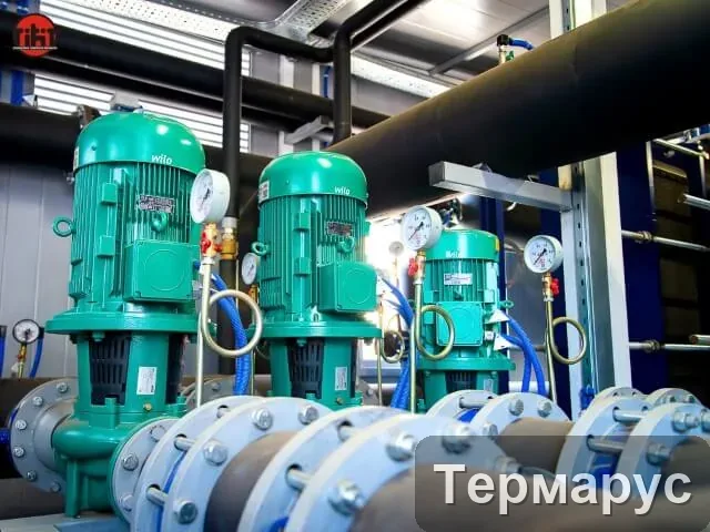 Блочно-модульная котельная районная на газу в Новокубанск — фото насосного оборудования