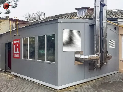 Блочно-модульная котельная газовая в Новочеркасске — фото работы установки